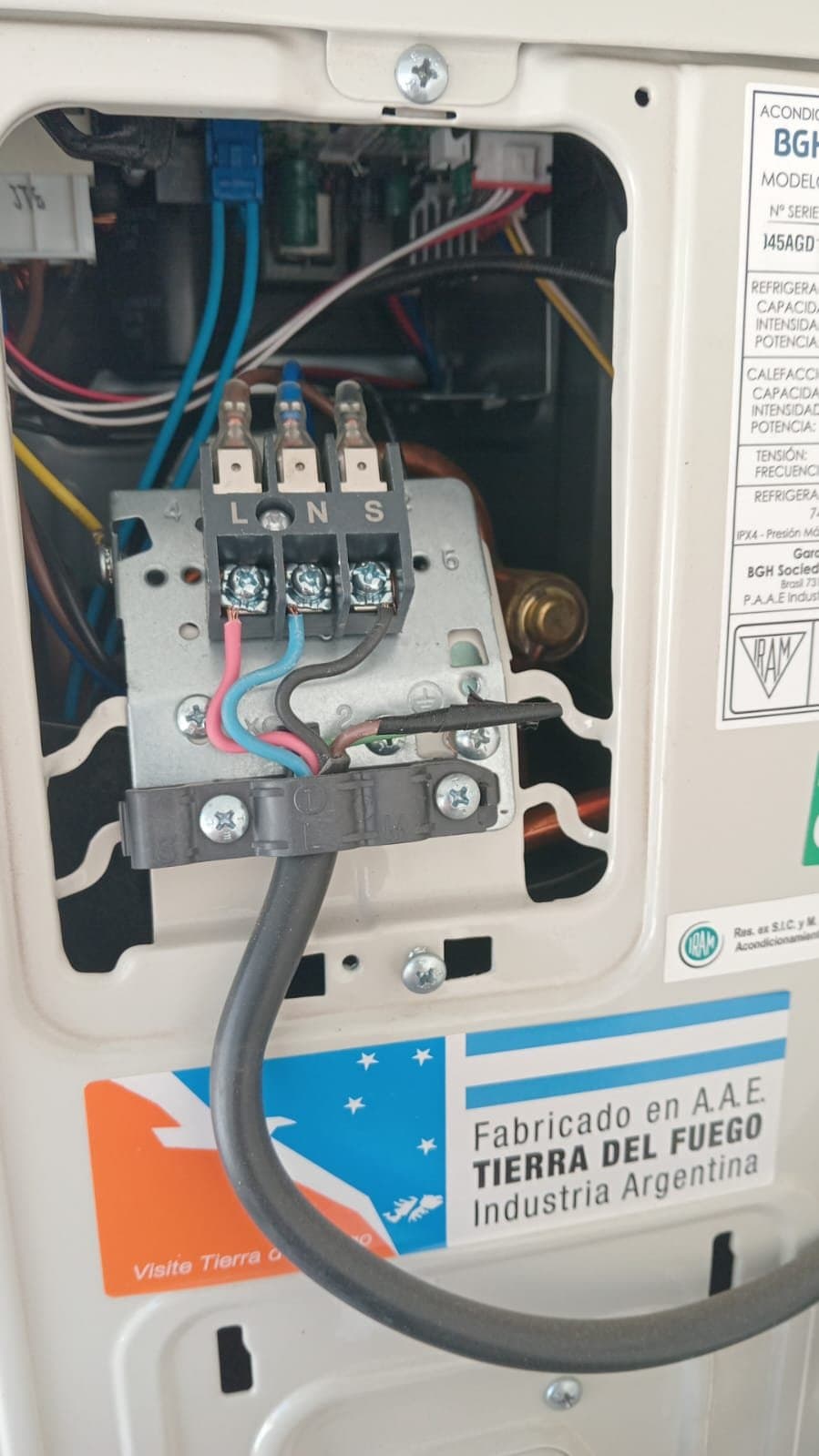 Electricidad aire acondicionado